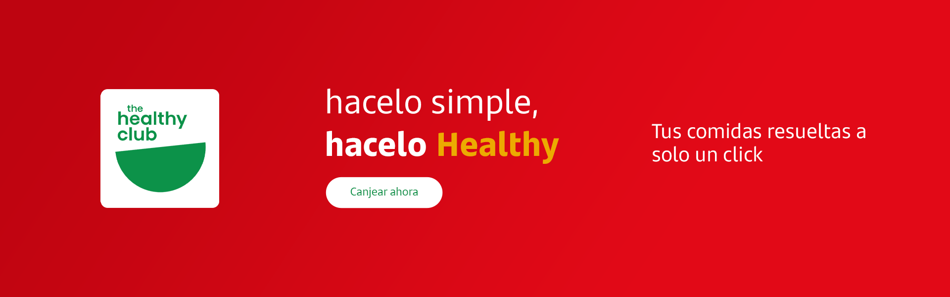 Lanzamiento The Healthy Club