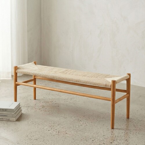 Banco Madera Natural Wishbone - Origen Banco Madera Natural Wishbone - Origen