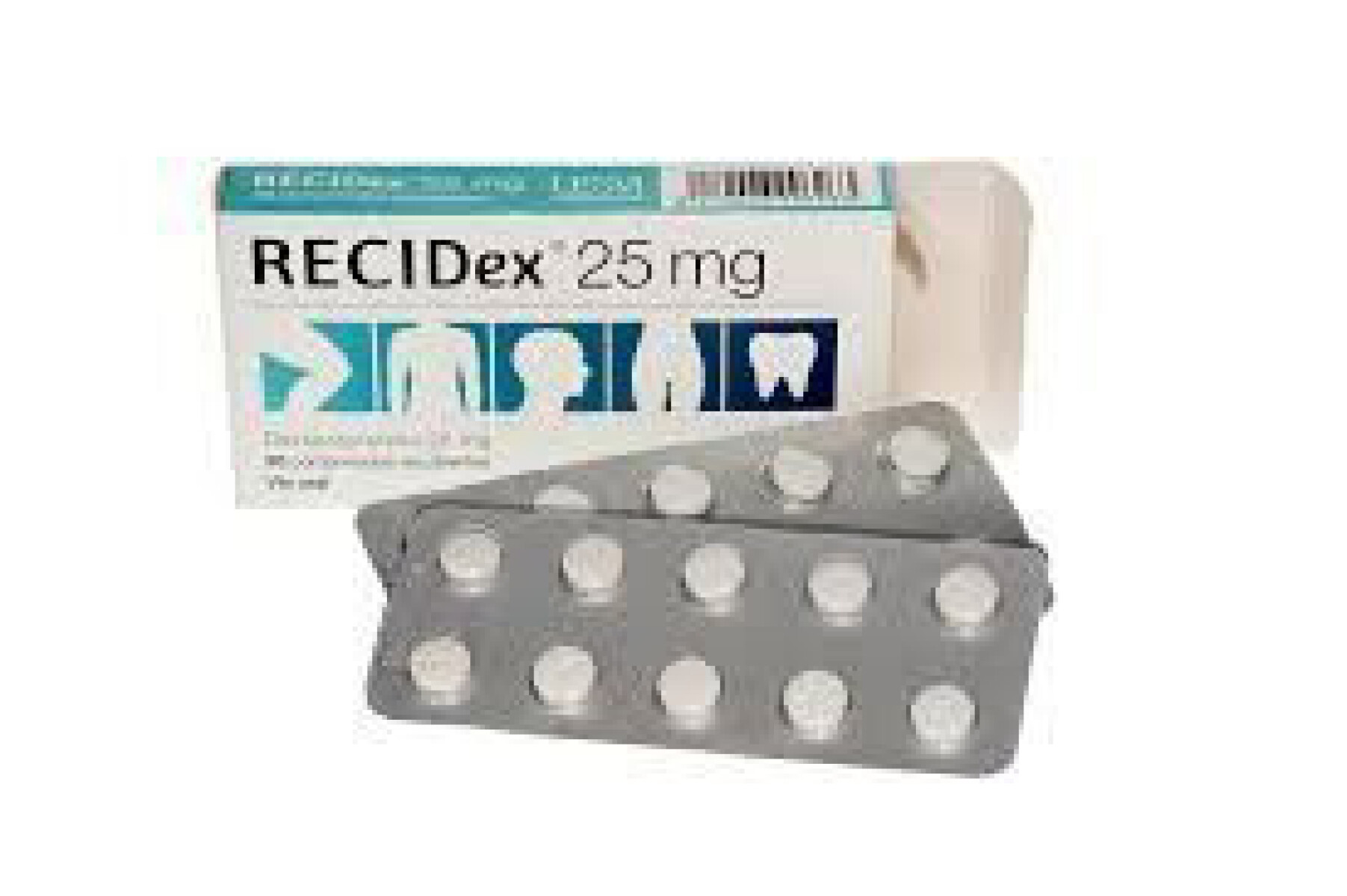 Recidex 25 Mg x 20 COM 