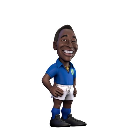 Figura Coleccionable Minix MX18024 Deportes Pele BRASIL-AZUL