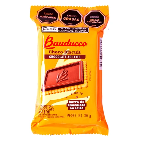 Galleta Choco Biscuit Bauducco 36g Galleta Choco Biscuit Bauducco 36g