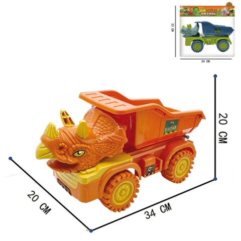 OUTLET Camión Cara Dinosaurio con remolque 36*36*16 cm Outlet Camión Cara Dinosaurio Con Remolque 36*36*16 Cm