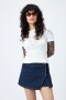 SHORT LIANE Azul Oscuro