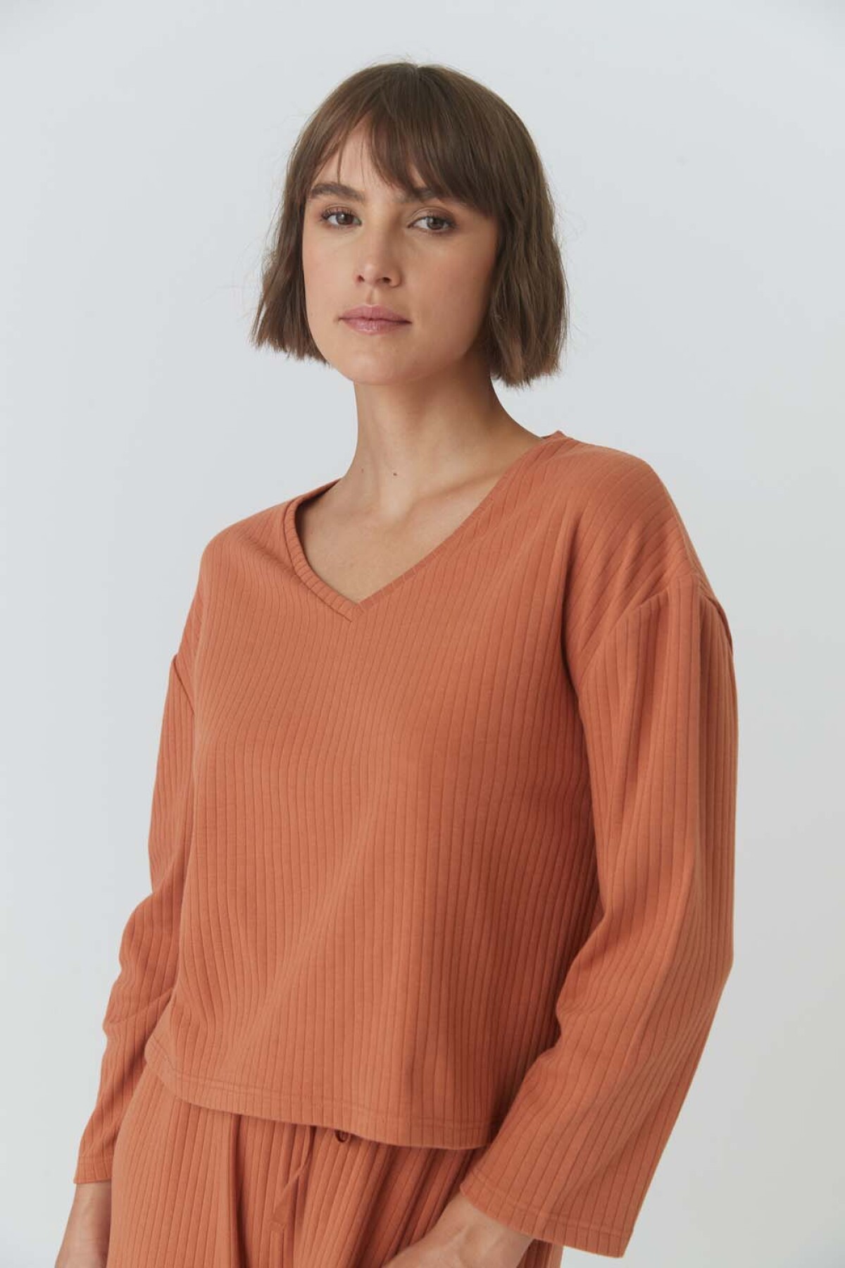 Buzo Aleia Terracota