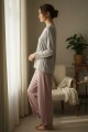 Pijama Manga Larga Lanilla Botones Pijama Manga Larga Lanilla Botones