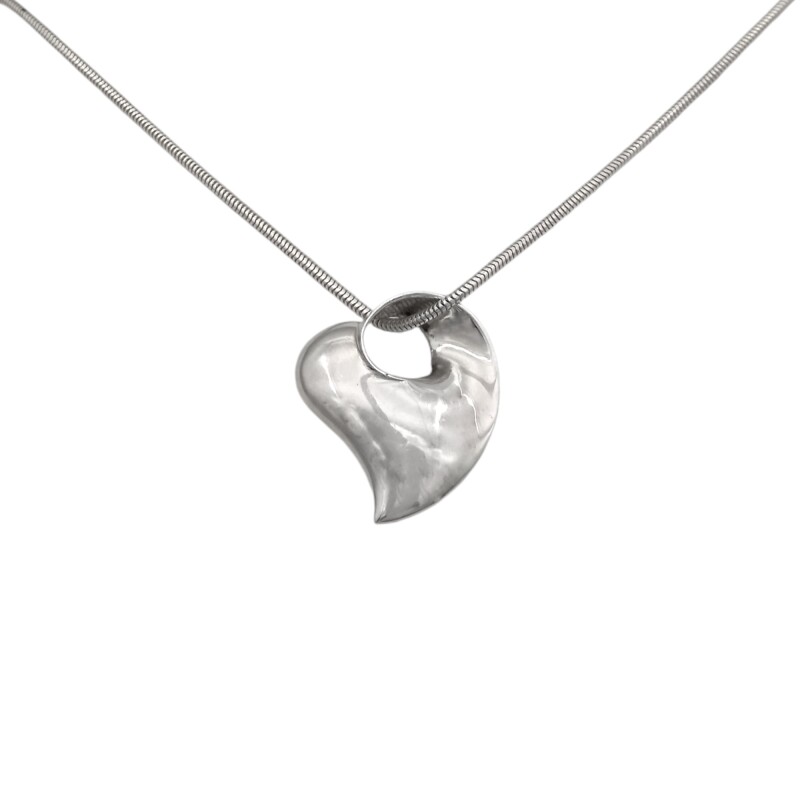 Dije Corazón-Plata 925-Sin Piedra-CP3288 sinpiedra