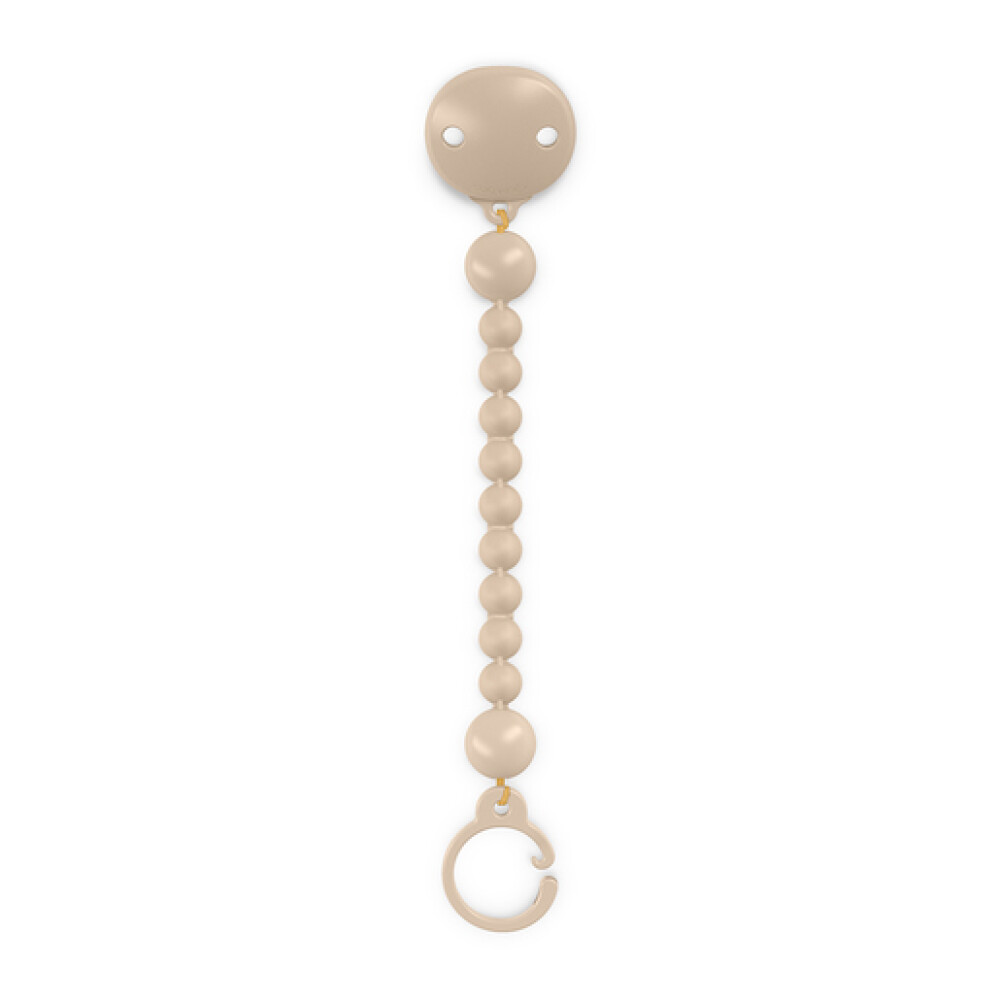 Clip para chupete Suavinex silicona ESSENCE Beige