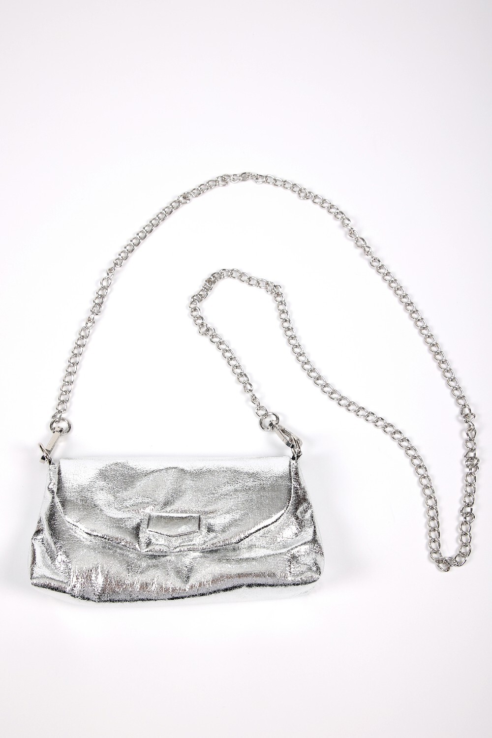 Cartera Charles Plateado