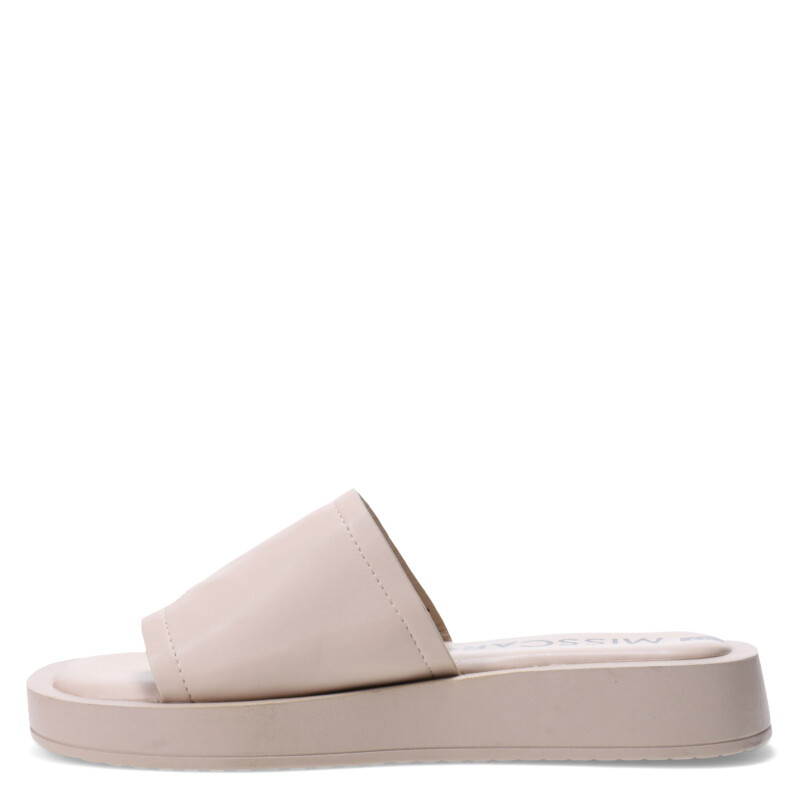 Sandalia de Mujer Miss Carol DALIA con tira frontal Beige