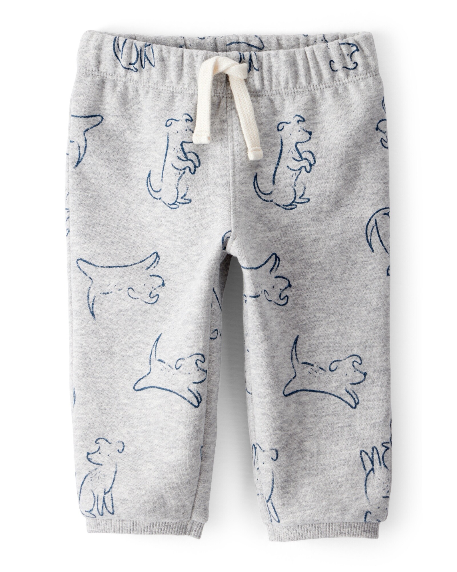 Pantalón deportivo de algodón, diseño perros Sin color