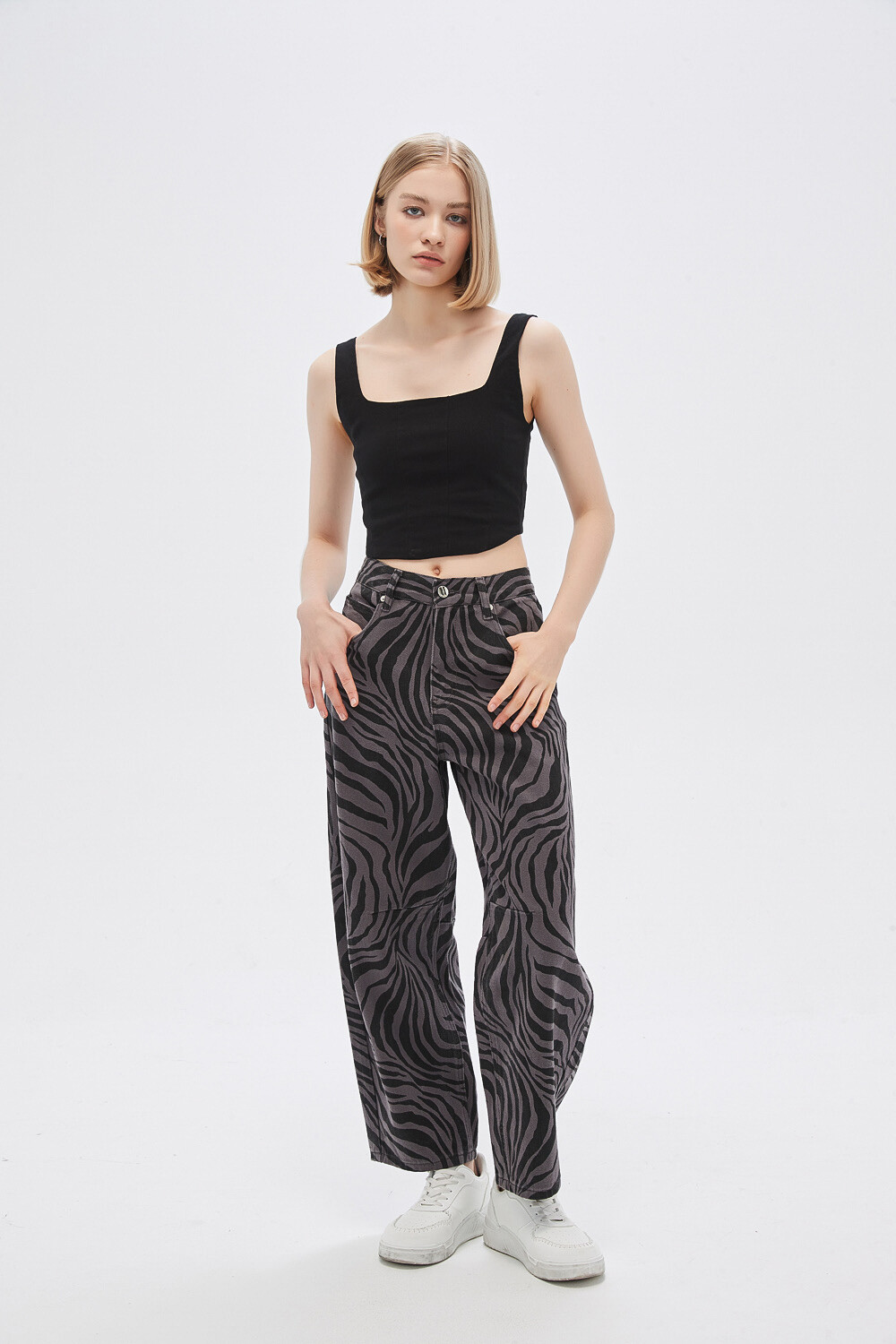 Pantalon Cuarter Estampado 2