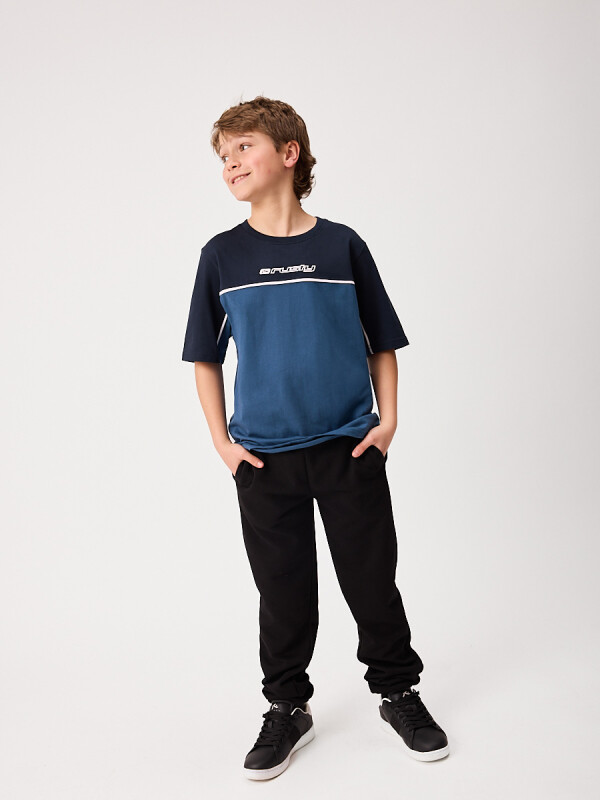 T-SHIRT BOXA TEEN RUSTY Azul