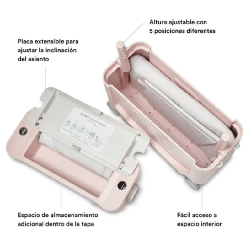 Valija mas Cama- Jetkids Rosado Valija Mas Cama- Jetkids Rosado