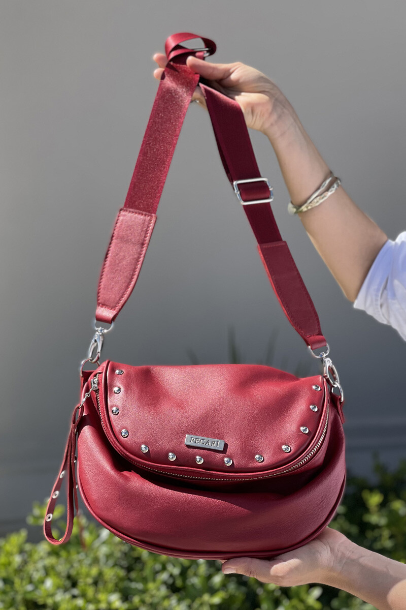 Bandolera sole Cherry
