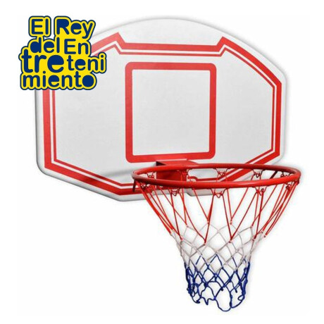 Tablero Basket + Aro + Soporte Pared + Red + Pelota Tablero Basket + Aro + Soporte Pared + Red + Pelota