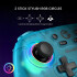 Control Gamesir T4 Nova Hd Rumble Blanco Bluetooth JOYSTICK GAMESIR T4 NOVA HD RUMBLE VERDE