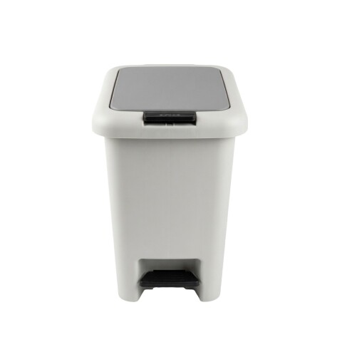 BASURERO PLAST BLANCO C/PEDAL 20L Unica