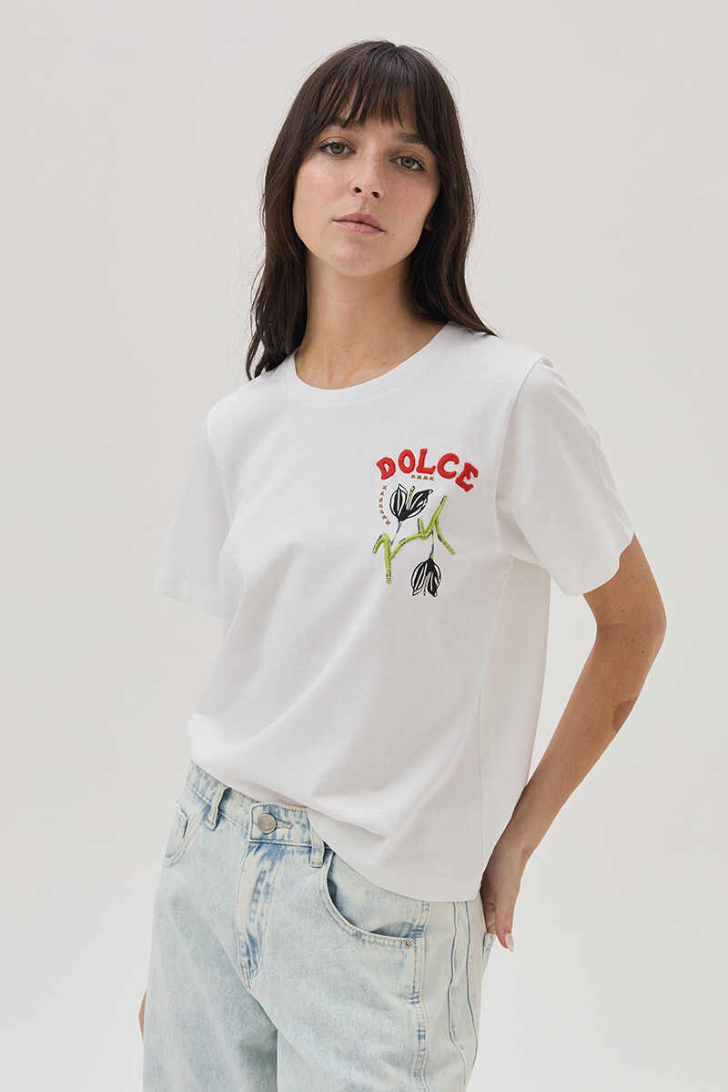 Remera Dolce Blanco