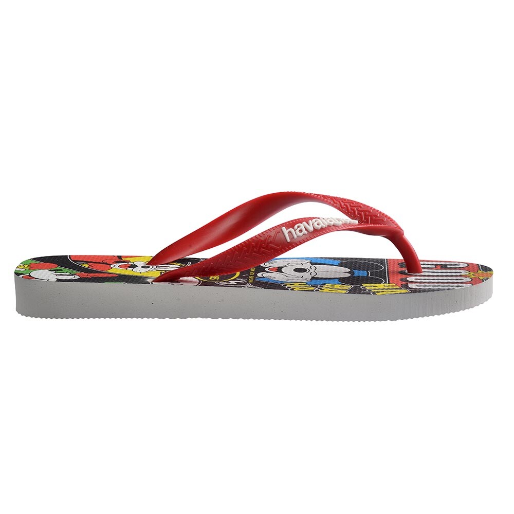 Sandalias Havaianas Top Disney Classics Hombre Blanco/Rojo Apache