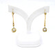 Caravanas Antiguas En Oro 18K, Platino, Brillantes Y Diamantes Caravanas Antiguas En Oro 18K, Platino, Brillantes Y Diamantes