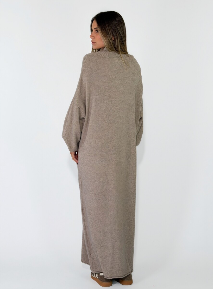 VESTIDO NAS - TOSTADO 