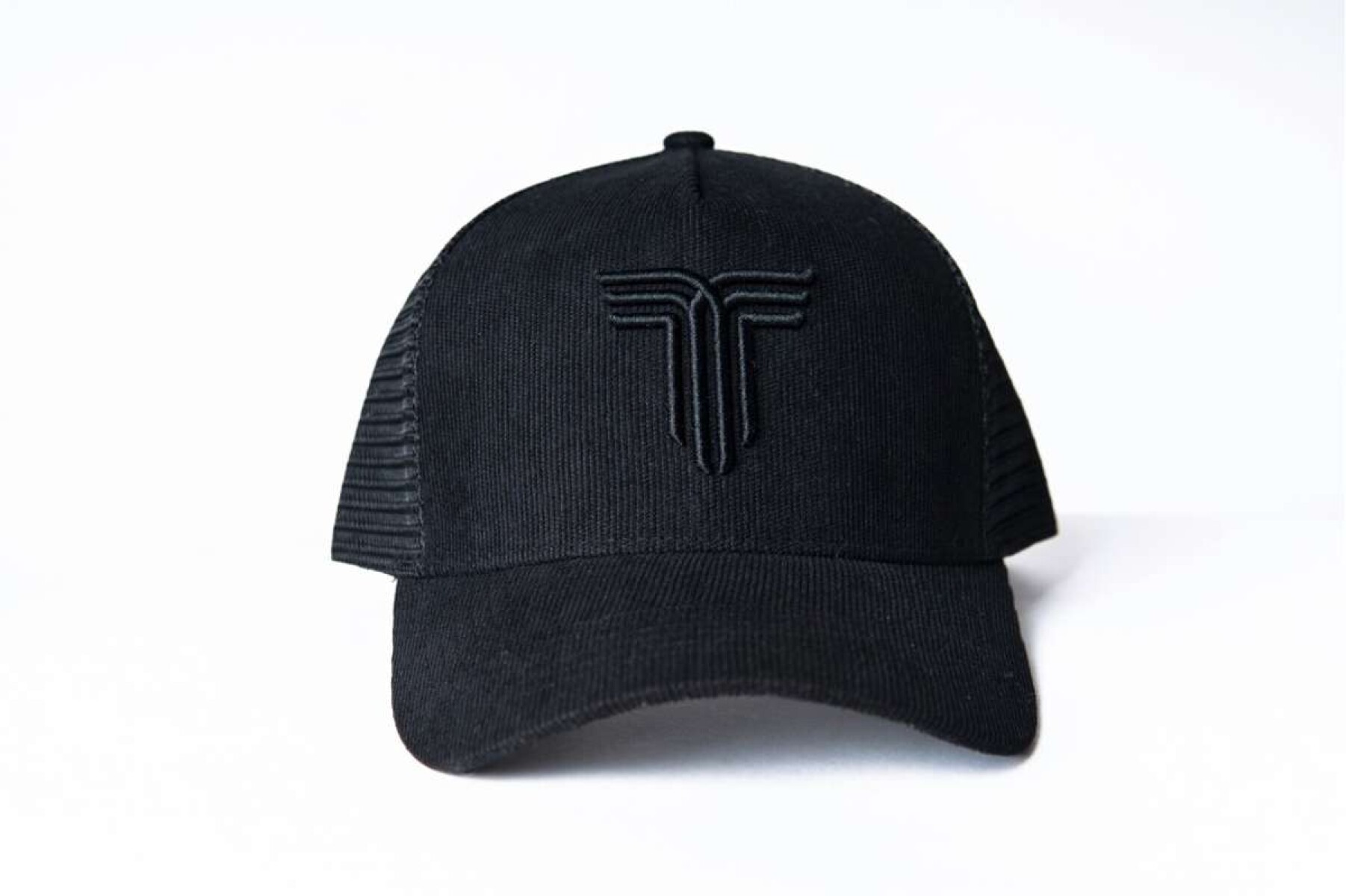 Gorra Tiffosi Corderoy Unisex - Negro 