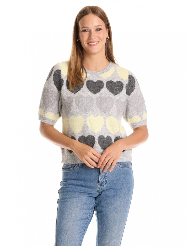 Buzo Hearts GRIS/MULTI