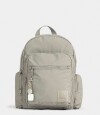 Mochila Urbana Con Charm Gris Claro