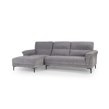 Rinconera Avalon - Tela Microfibra - Chaise Izquierdo 6686-7 Gris