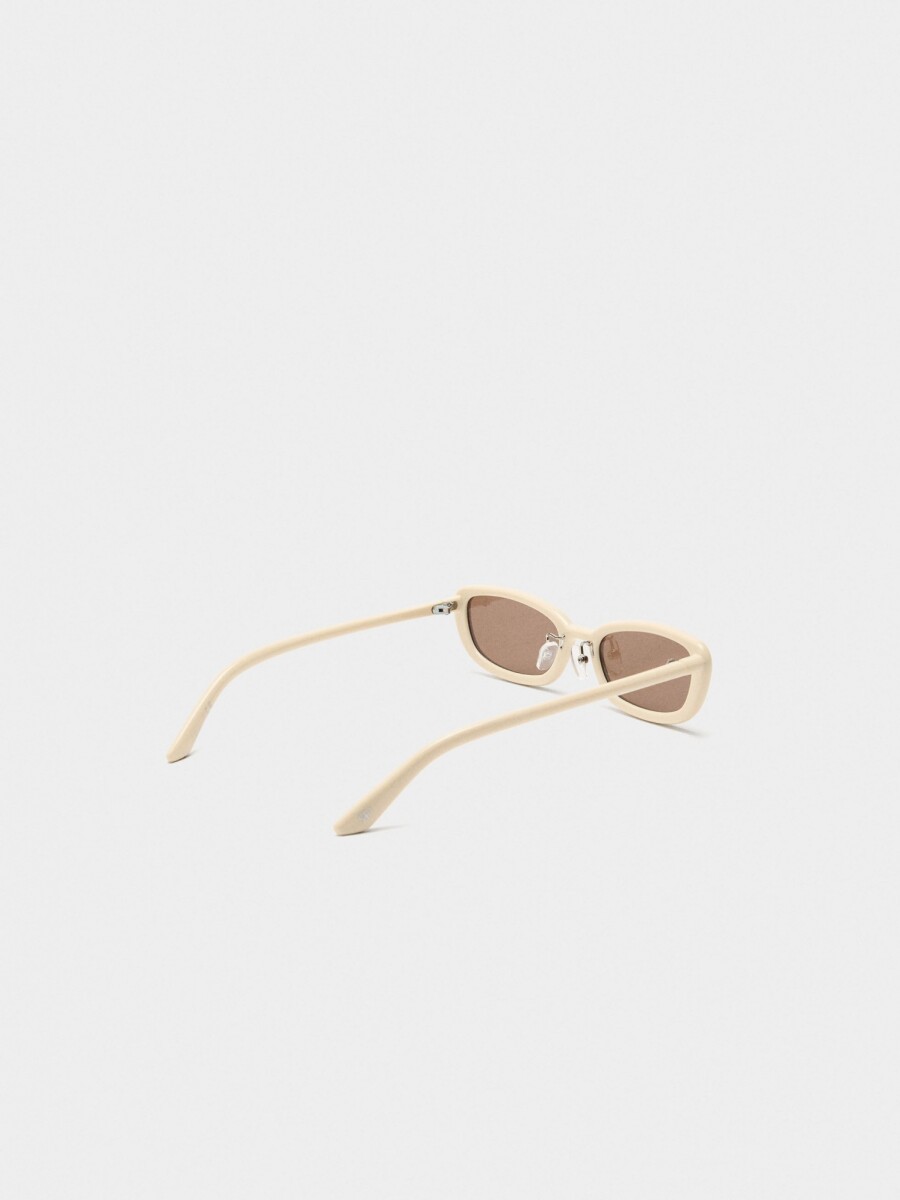 Gafas De Sol Cat Eye beige