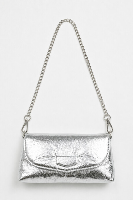 Cartera Charles Plateado