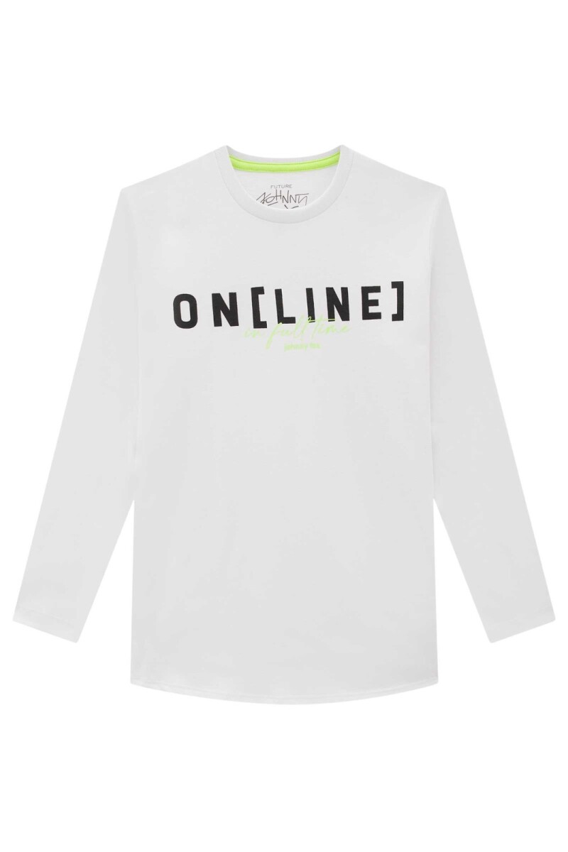 Remera Online - Blanca 