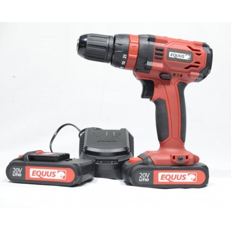 Taladro Atornillador Equus Inalámbrico 20V 2 Baterías 001