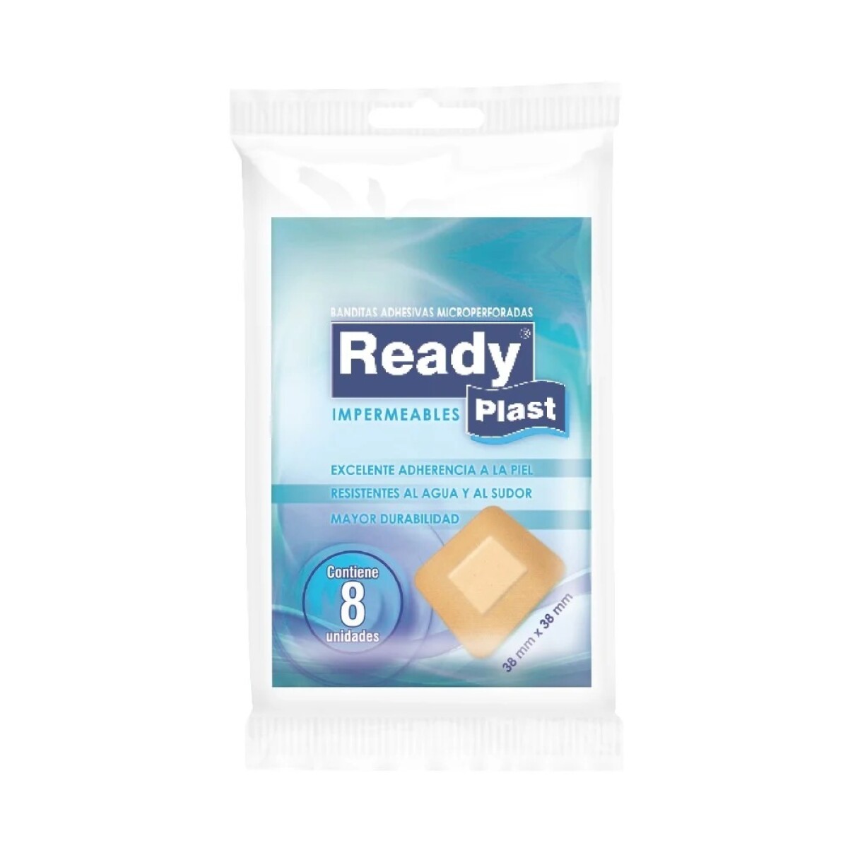 Curita Readyplast Cuadrada 8 Uds. 