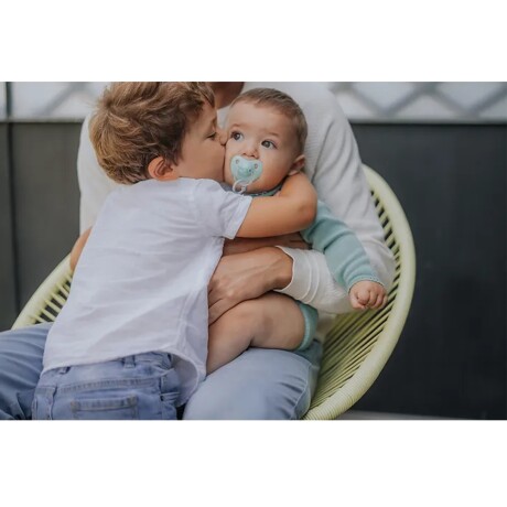 Chupete Suavinex x2 Bebés 6-18 Meses Anatómico en Silicona Verde
