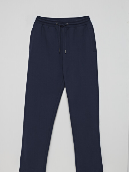 Pantalón deportivo recto Azul Marino