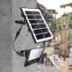 Foco Reflector Panel Solar Ip67 Iluminacion Calidad Negro