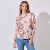 Blusa Tejida Print TOSTADO/MULTI