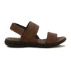 Country Sandalia Hombre Casual Tiras Anchas C/pulsera Castaño
