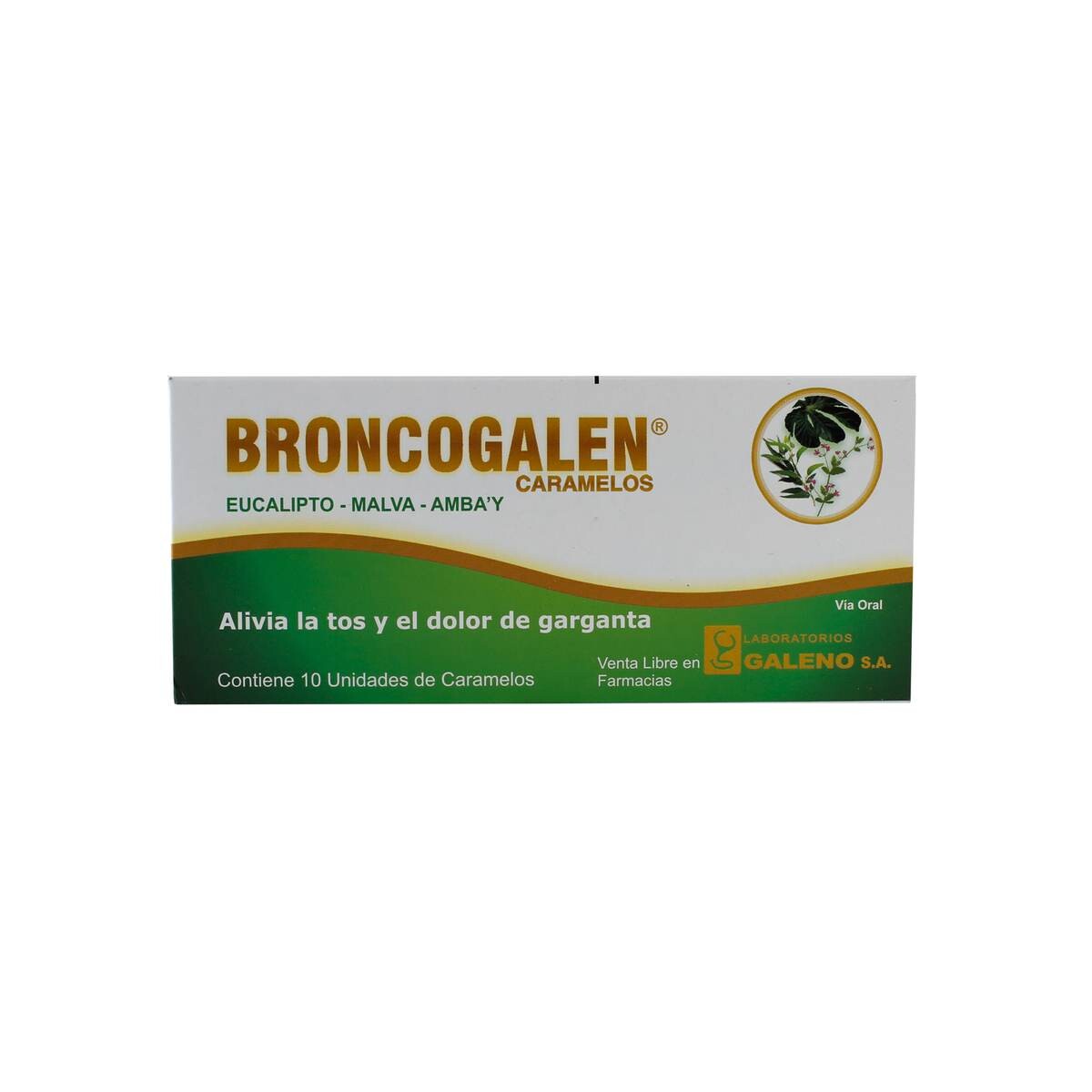 BRONCOGALEN CJ X 10 CARAMELOS 
