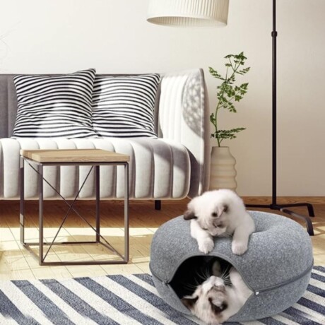 Cama - Cucha Dona Para Gato Mediano Cama - Cucha Dona Para Gato Mediano