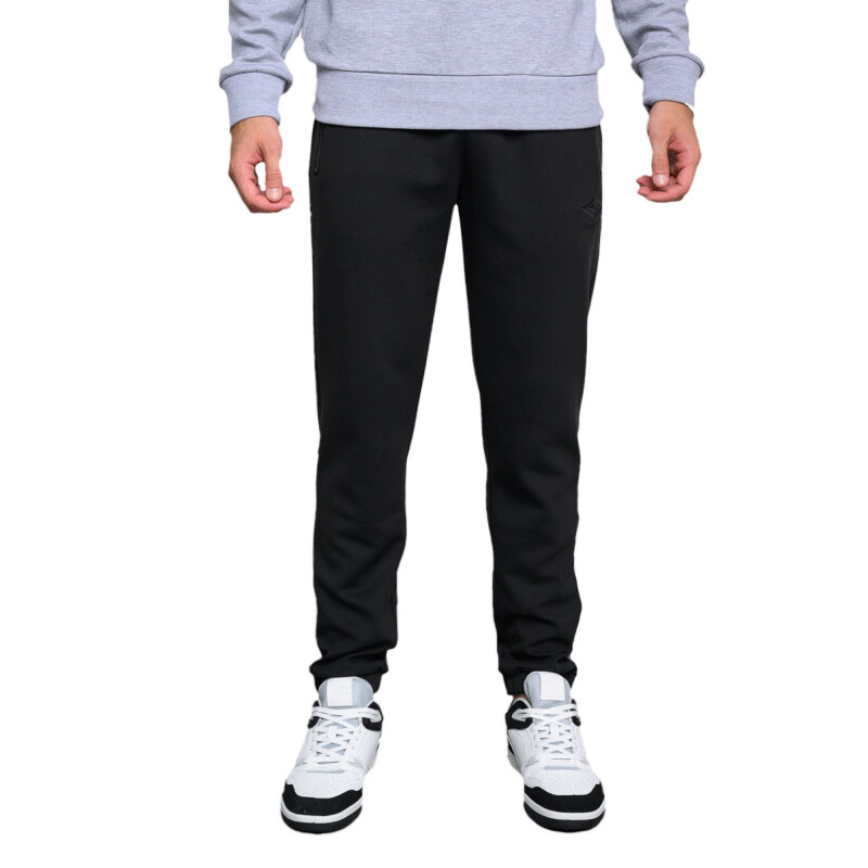 Pantalon de Hombre Umbro Negro - Gris Melange