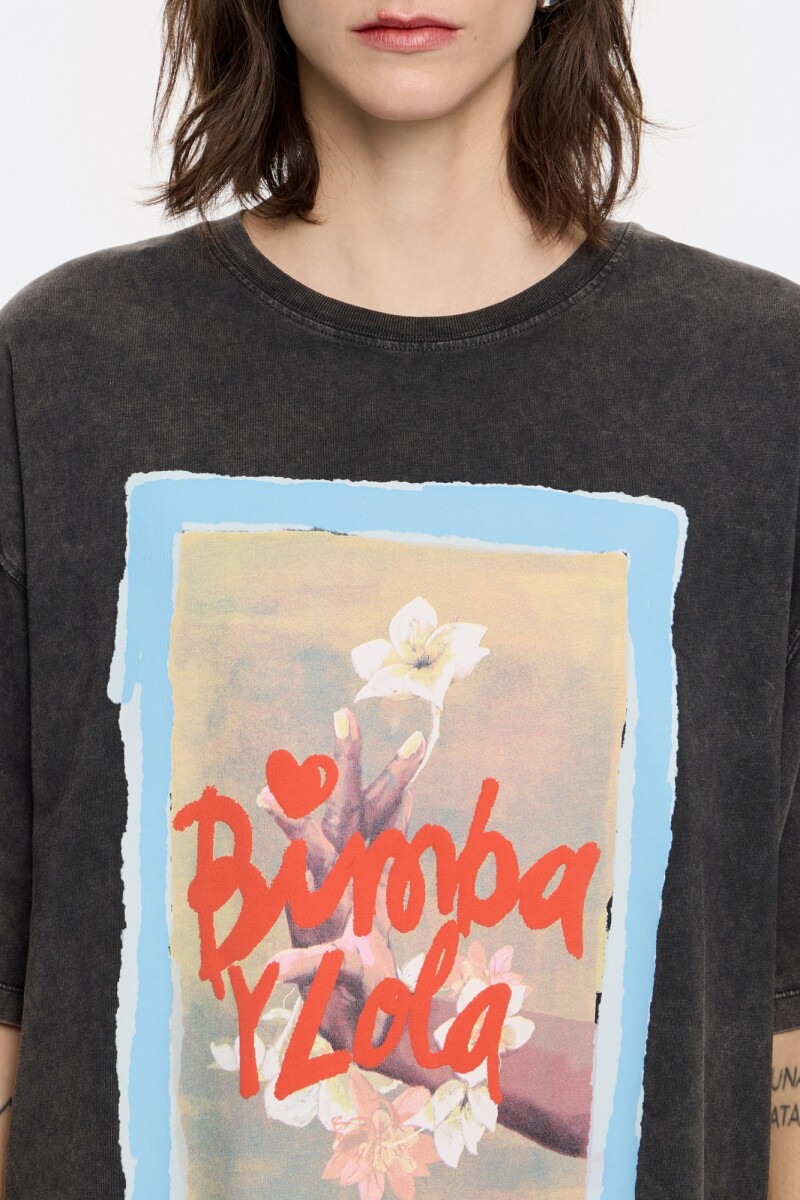 CAMISETA Negro