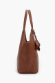 Cartera tote hobo tostado