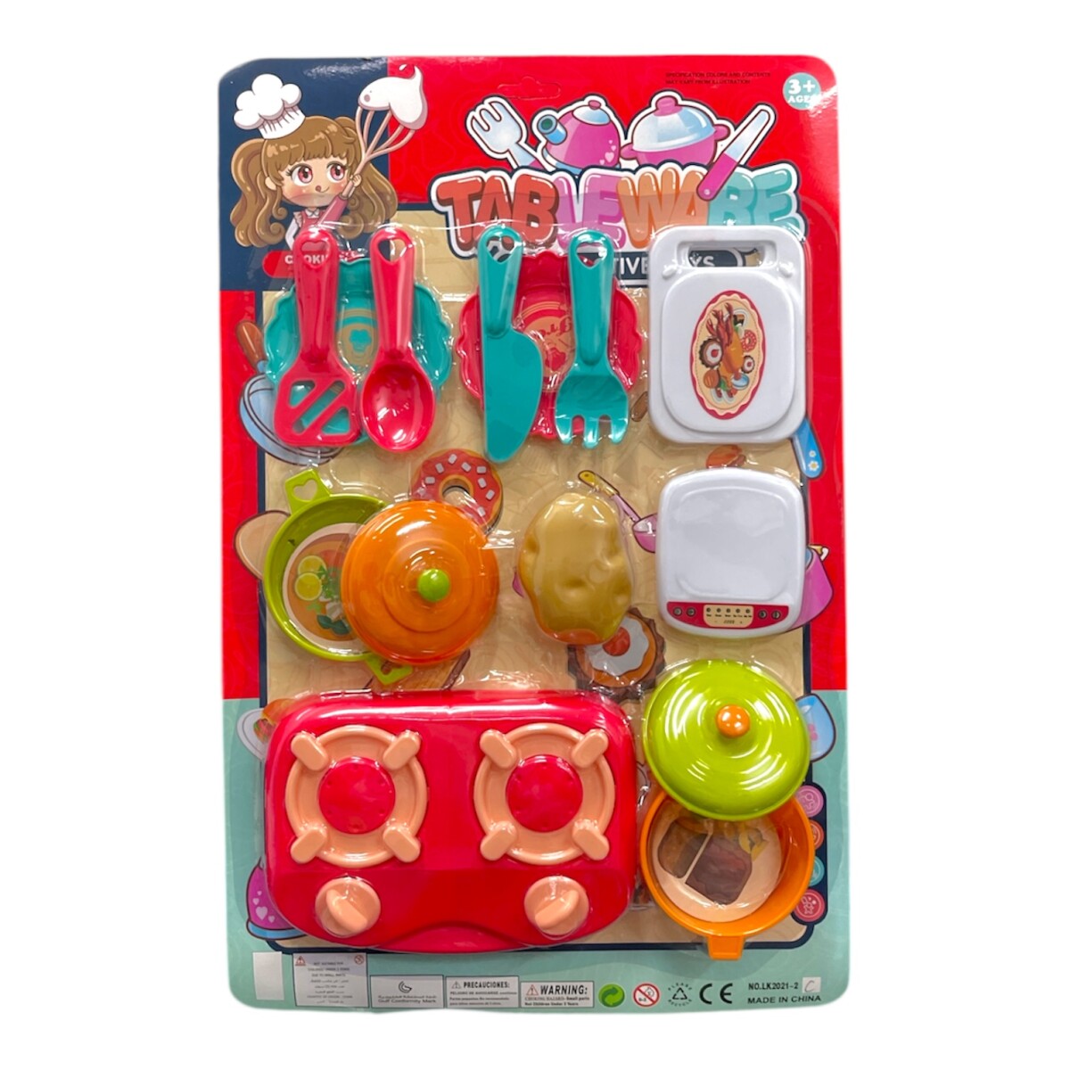 Juego de Cocina en blister 