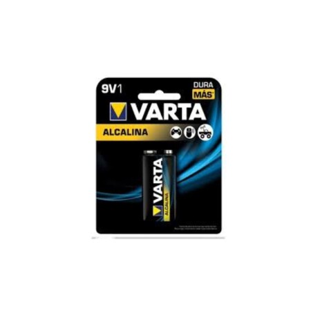BATERIA VARTA 9V ALCALINA Sin color