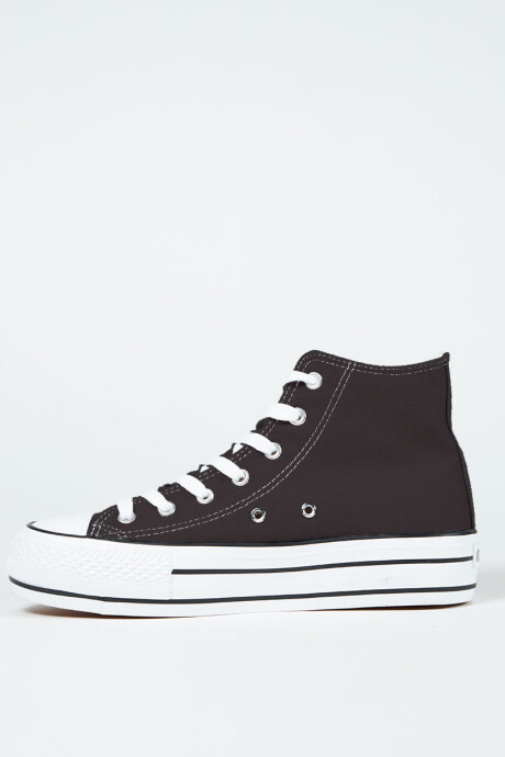 ZAPATILLA IVANA RUSTY Negro