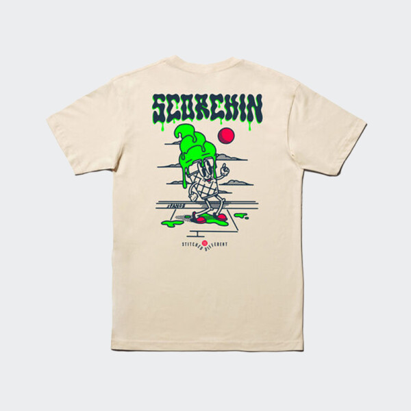 Remera Stance Scorchin Beige