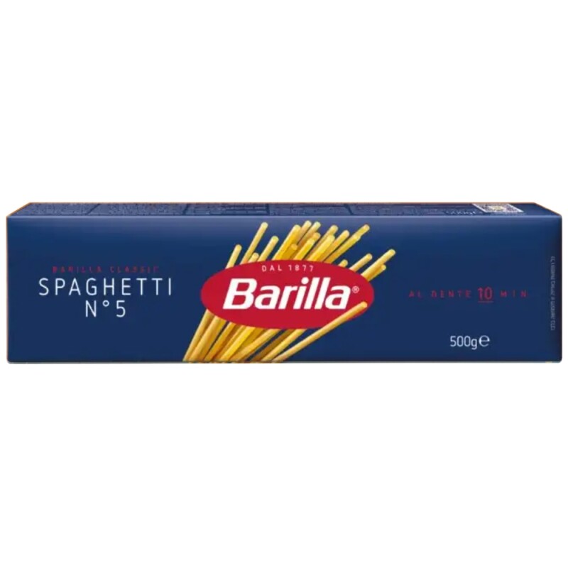 Barilla Pasta Barilla Spaghetti N5 500g Barilla Pasta Barilla Spaghetti N5 500g