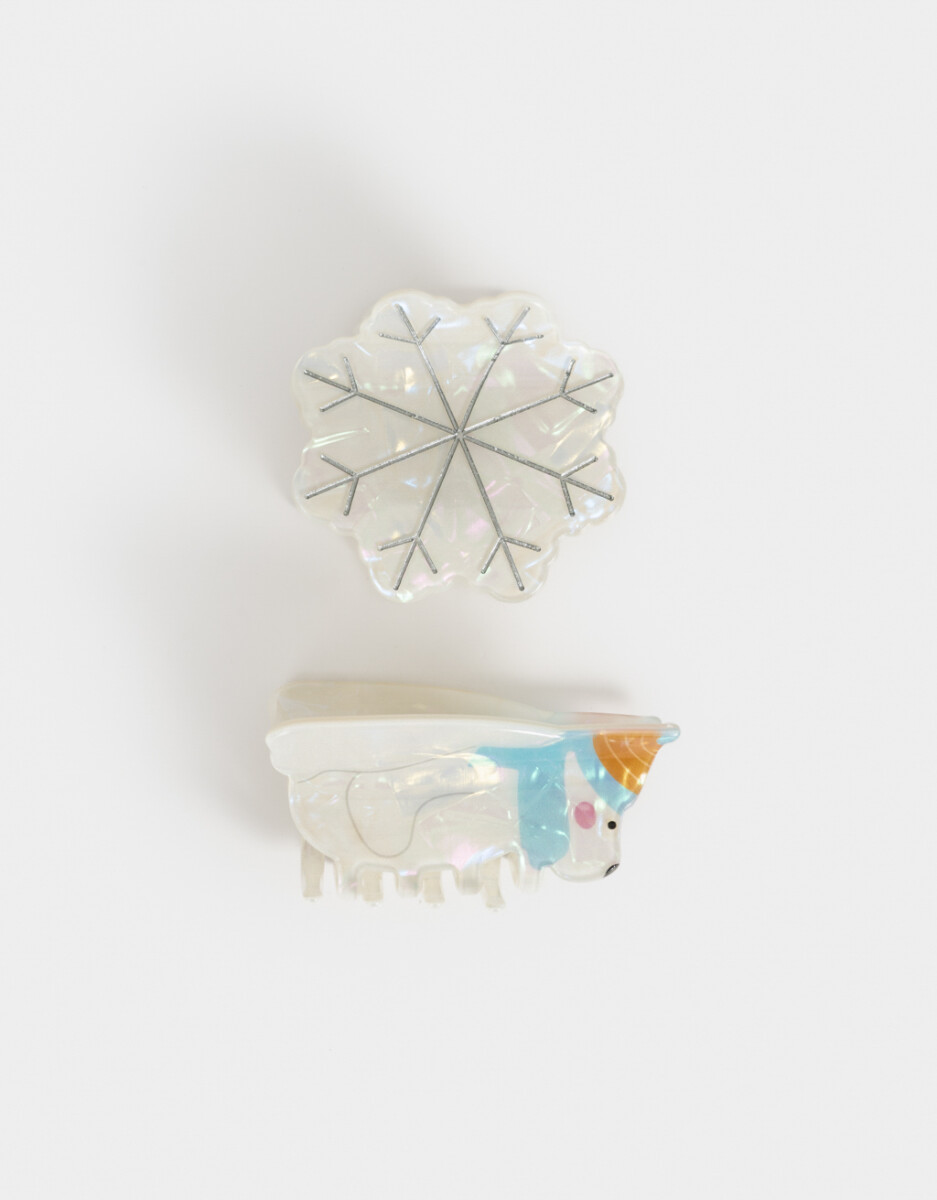 Set De Broches Navidad 